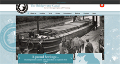 Desktop Screenshot of bridgewatercanal.co.uk